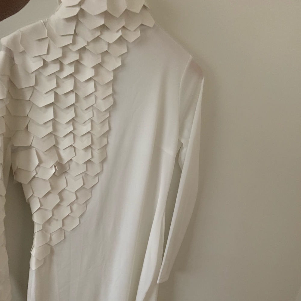 White dress from  fashion nova never worn